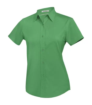 Coal Harbour® Easy Care Blend Short Sleeve Woven Ladies' Shirt - Image 4