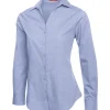 Coal Harbour® Textured Crosshatch Woven Ladies' Shirt