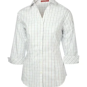 Coal Harbour® Tattersall Check Woven Ladies' Shirt
