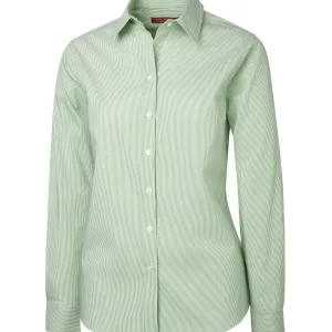 Coal Harbour® Mini Stripe Stretch Woven Ladies' Shirt