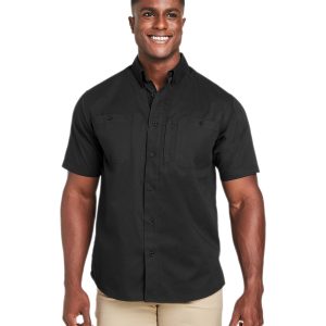 Harriton Men's Advantage IL Short-Sleeve Work Shirt