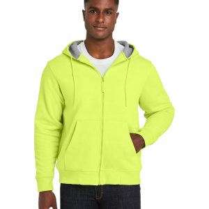 Harriton Men's ClimaBloc™ Lined Heavyweight Hooded Sweatshirt