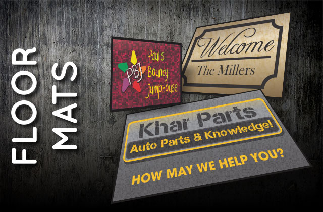 Floor Mats - 18" X 24"