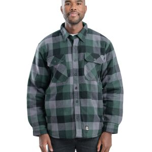 Berne Men's Timber Flannel Shirt Jacket