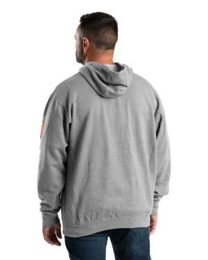 Berne Men's Tall Signature Sleeve Hooded Pullover Sweatshirt - Image 3