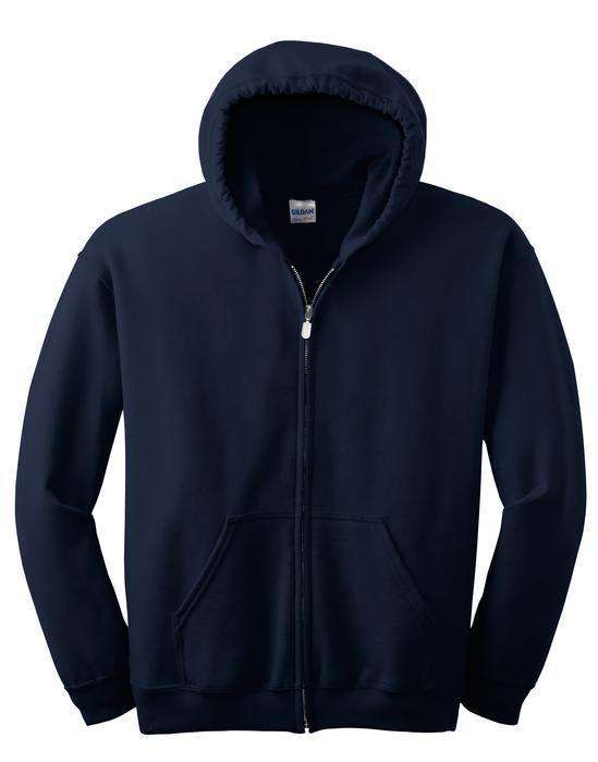 Gildan Heavy Blend Full Zip Hooded Youth Sweatshirt