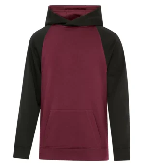 Atc™ Game Day™fleece Two Tone Hooded Youth Sweatshirt - Image 8