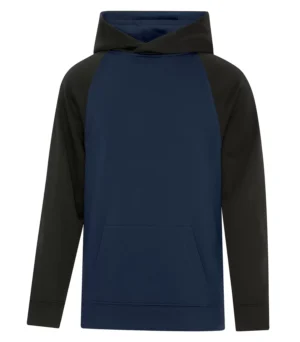 Atc™ Game Day™fleece Two Tone Hooded Youth Sweatshirt - Image 9
