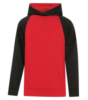 Atc™ Game Day™fleece Two Tone Hooded Youth Sweatshirt - Image 10