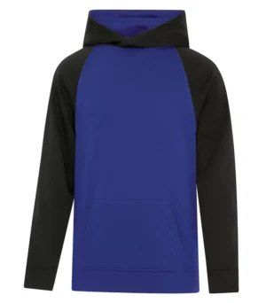Atc™ Game Day™fleece Two Tone Hooded Youth Sweatshirt