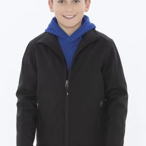 Coal Harbour® Everyday Insulated Water Repellent Soft Shell Youth Jacket