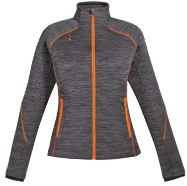 The North End Ladies' Flux Melange Bonded Fleece Jacket
