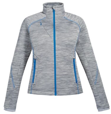 The North End Ladies' Flux Melange Bonded Fleece Jacket