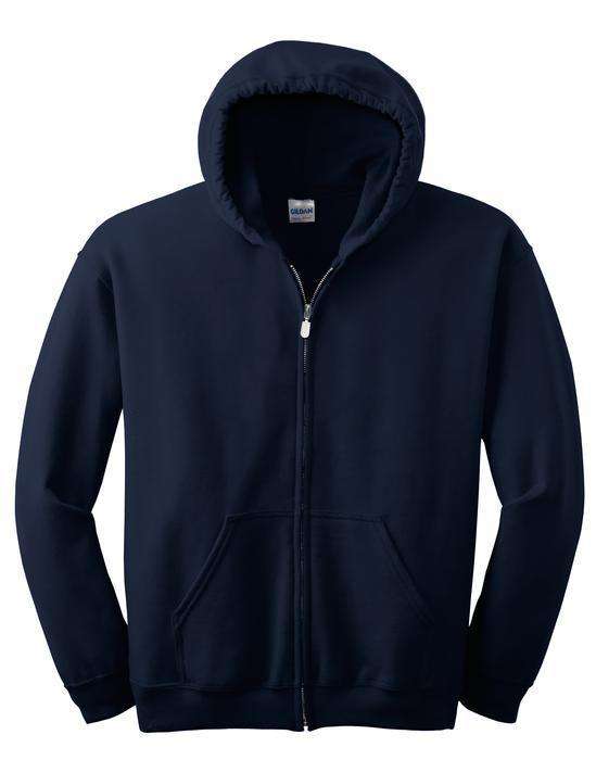 Gildan Heavy Blend Full Zip Hooded Youth Sweatshirt - Xpromo.ca